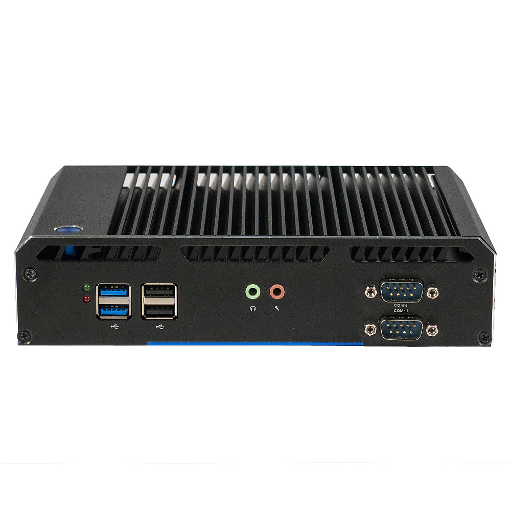 картинка POS-компьютер Poscenter BOX PC5 (N2940, RAM2Gb, SSD2.5" SATA 128Gb, 4*COM, 6*USB, 2*Ethernet, 2*HDMI+Dsub adapter) от магазина ККМ.ЦЕНТР