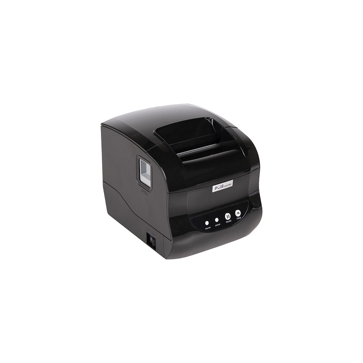 картинка Принтер этикеток POScenter PC-365 (прямая термопечать, 3", USB) черный от магазина ККМ.ЦЕНТР