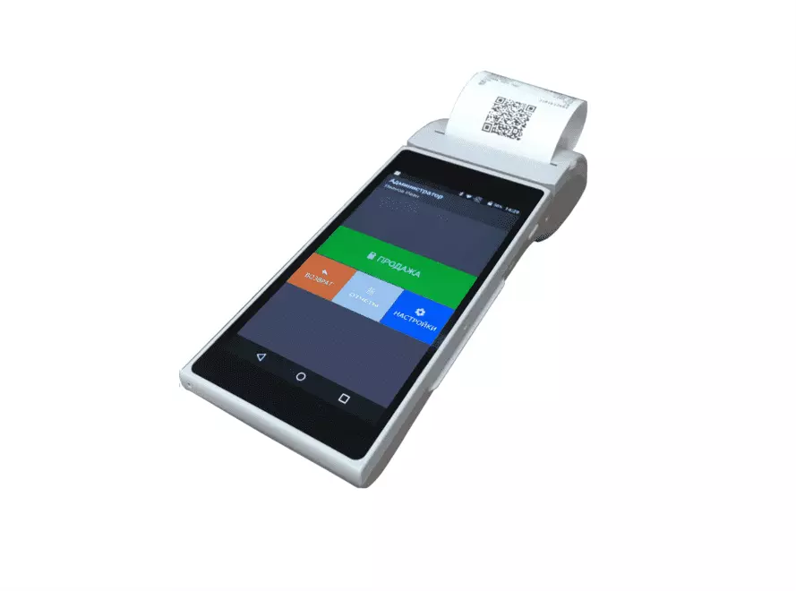 картинка Меркурий-105Ф с эквайрингом магазин ККМ.ЦЕНТР являющийся официальным дистрибьютором в России