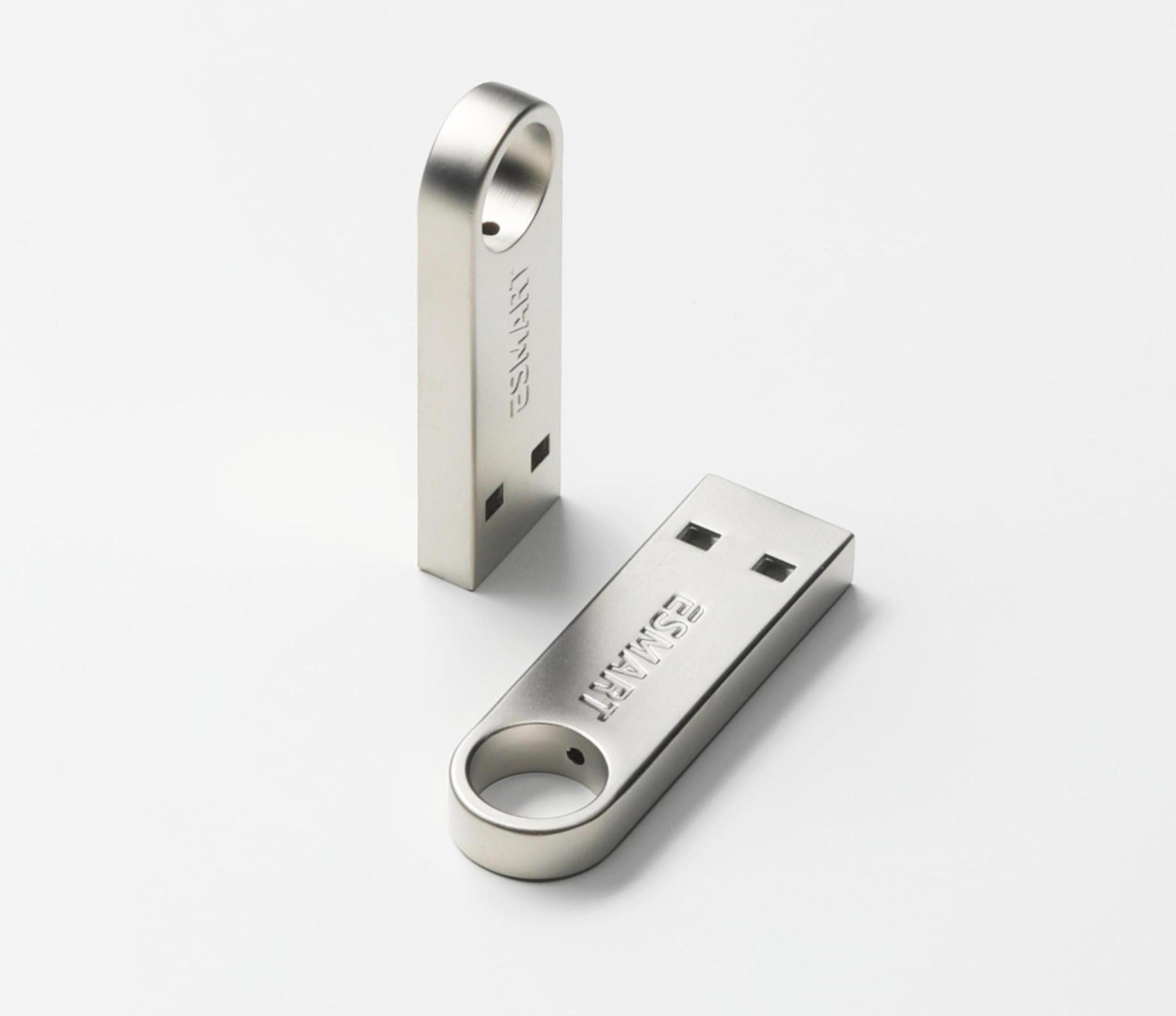 картинка Токен USB ключ ESMART Token USB 64K Metal Серт ФСТЭК от магазина ККМ.ЦЕНТР