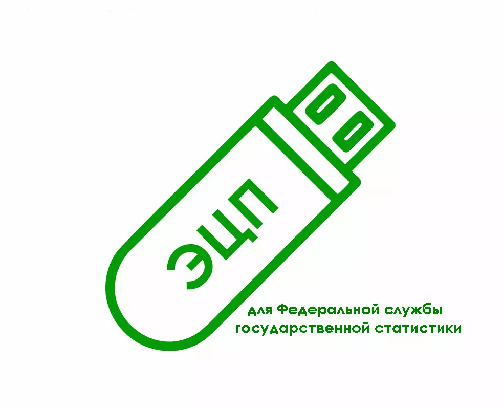 картинка Электронная подпись для Федеральной службы государственной статистики (gks.ru) от магазина ККМ.ЦЕНТР