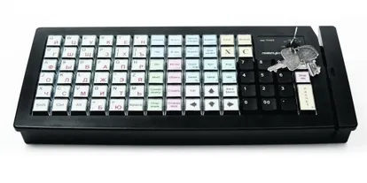 картинка Программируемая клавиатура Posiflex KB-6600U-B черная от магазина ККМ.ЦЕНТР