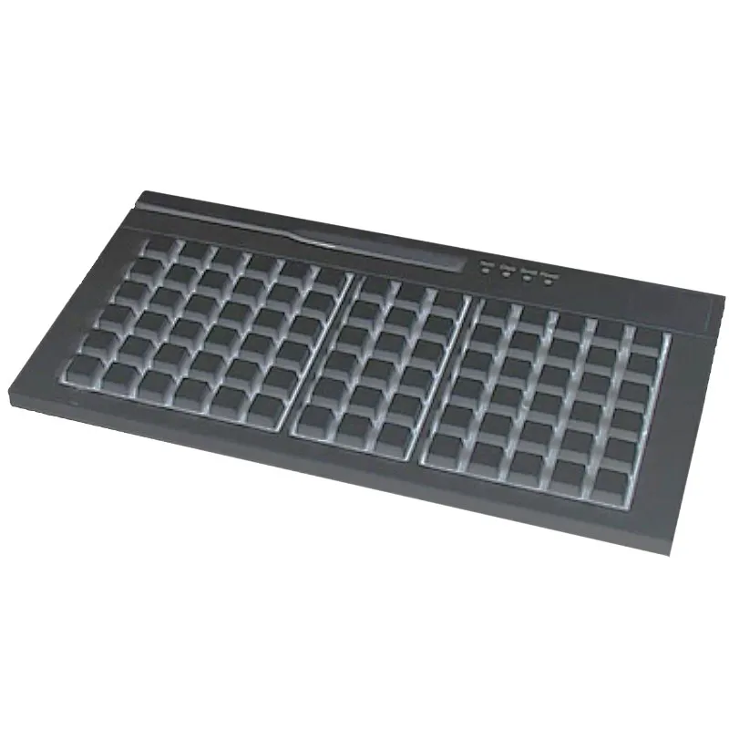 картинка Клавиатура программируемая Shtrih S84U-B (84 клавиш; MSR123; ключ; USB), черная от магазина ККМ.ЦЕНТР