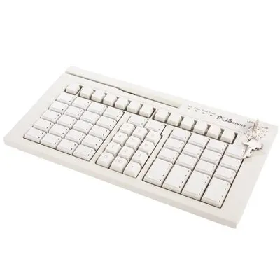 картинка Клавиатура программируемая Poscenter S67 Lite (67 клавиш, ключ, USB), белая, арт. PCS67WH от магазина ККМ.ЦЕНТР